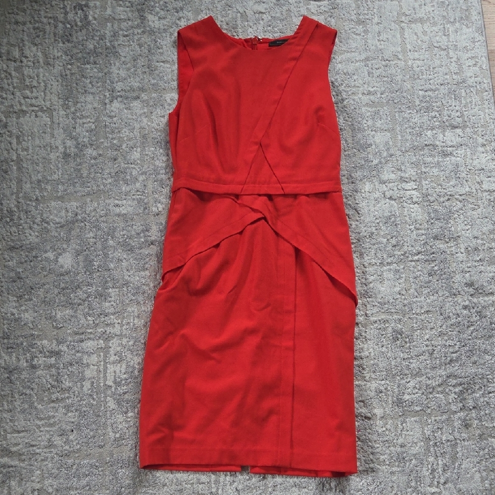 BCBGMaxAzria Bright Poppy Ida Dress Size 6